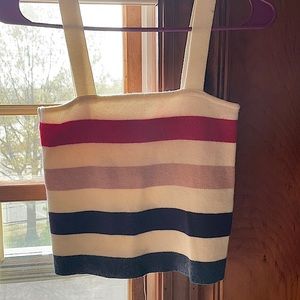 Striped Crop Top